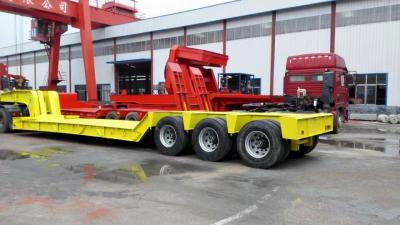 Semi-trailer Gooseneck Low Flat