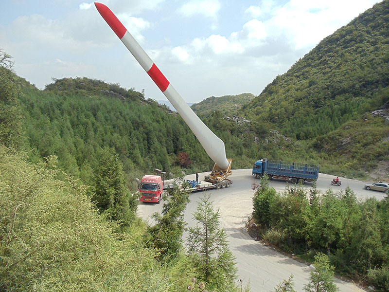 Trailer Menara Angin Wind Tower Trailer