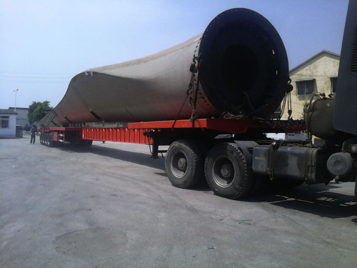 multi axle trailer for blade