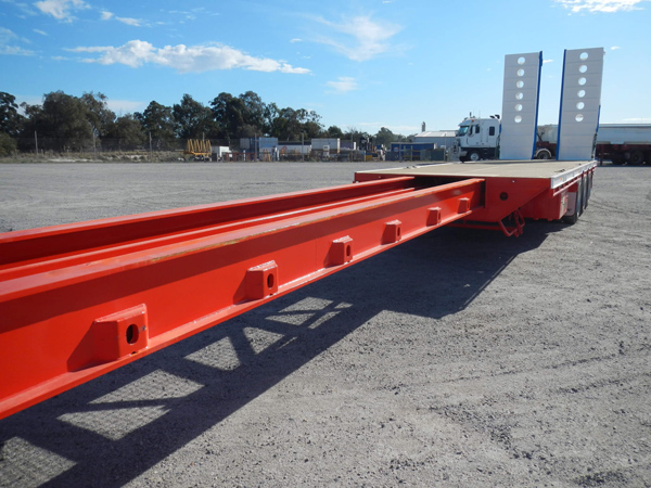 extendable flatbed semi trailer