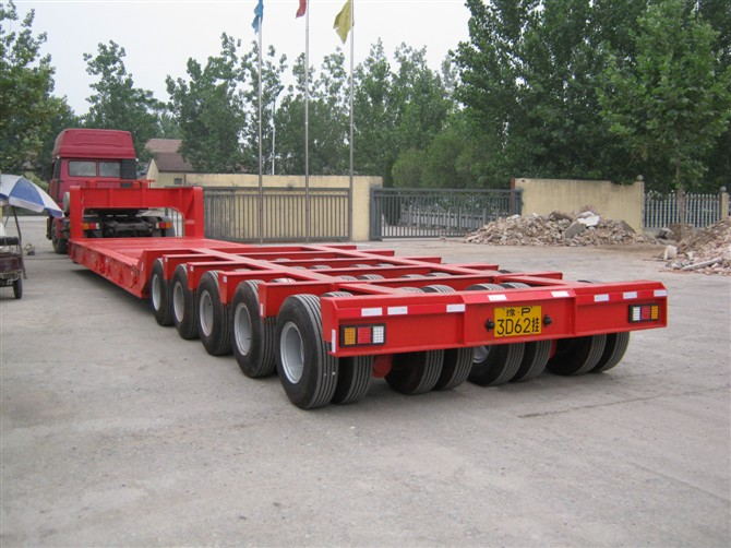 Trailer Balok Jembatan Pengangkut Girder Girder Transporter Bridge Beam Trailer
